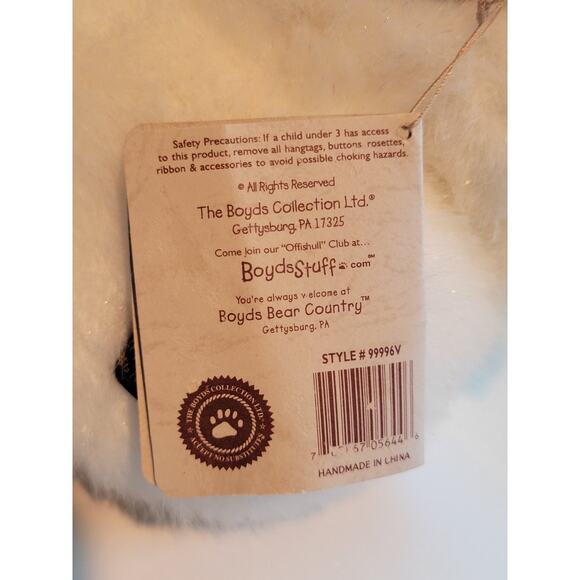 Boyds Bears Frostina Sparklebuns Rabbit - 8" Plush - Picture 6 of 12